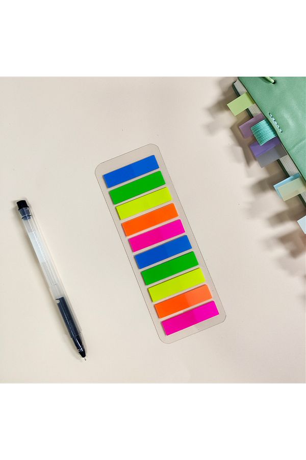 Mansura-200 Sheets Post-It Adhesive Note Paper - Index Sticker Index 1