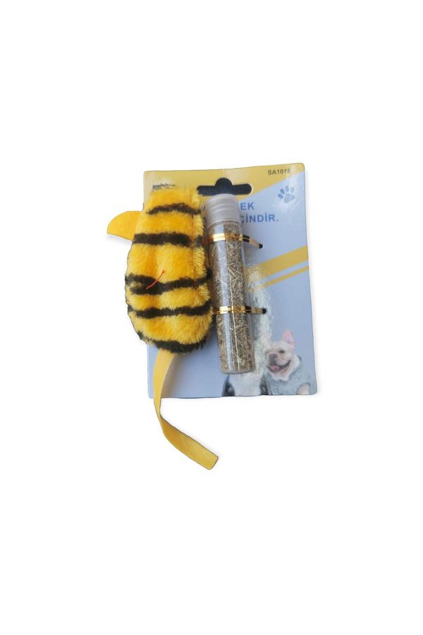 CNC Pet-Cans Cat Herb Catnip Gift Leopard Mouse Cat Toy 10 X 5 Cm 1