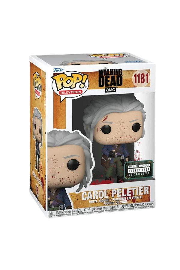 Funko-المشي الميت # 1181 - مجسم كارول بيليتير سابلاي دروب حصري من Funko Pop 1