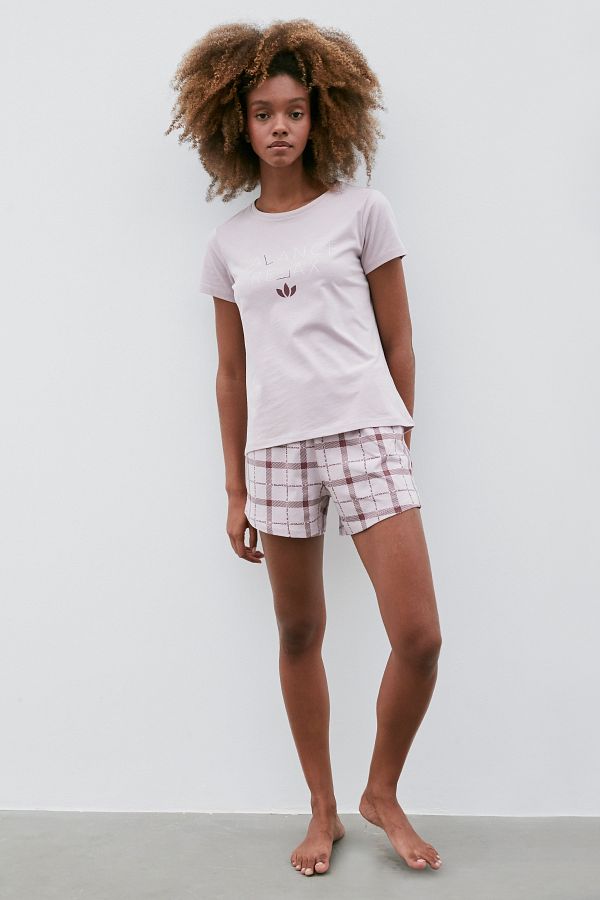 Penti-Relax Checked Shorts Set 1