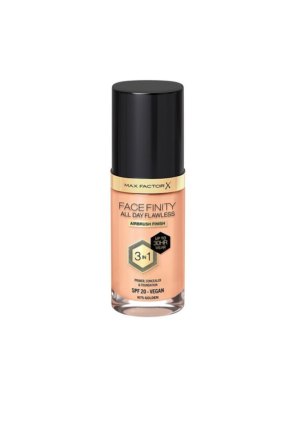 Max Factor-Facefinity 3in1 Primer, Concealer &amp; Foundation #75-golden Max Factor 30 ml 1