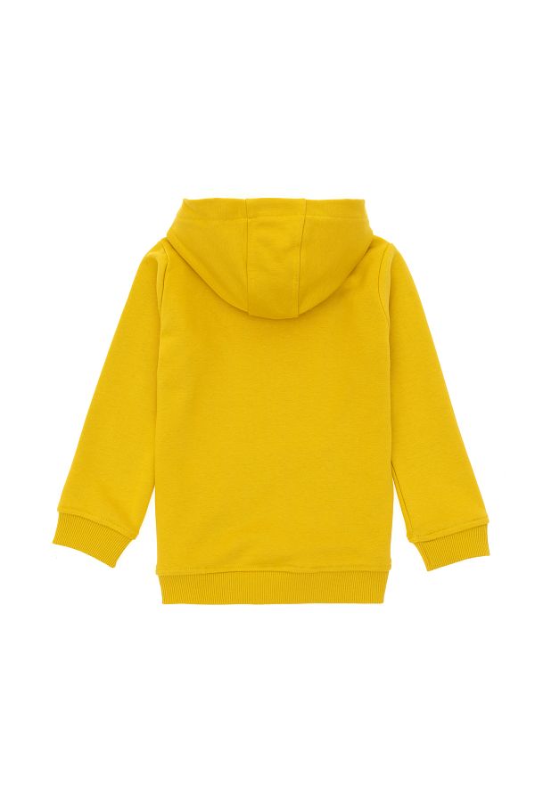 U.S. Polo Assn. Boys Yellow Basic Sweatshirt 50289134 Vr094 Trendyol
