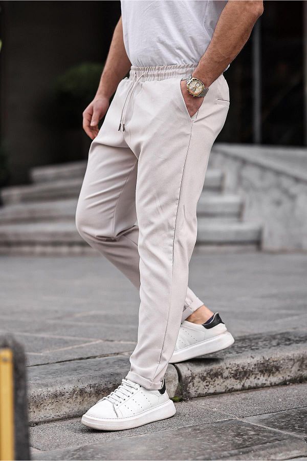 Cream colored sweatpants online