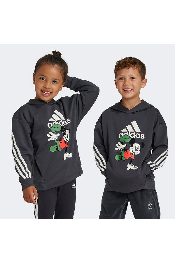 adidas Disney Mickey Mouse Kids Black Hoodie Trendyol
