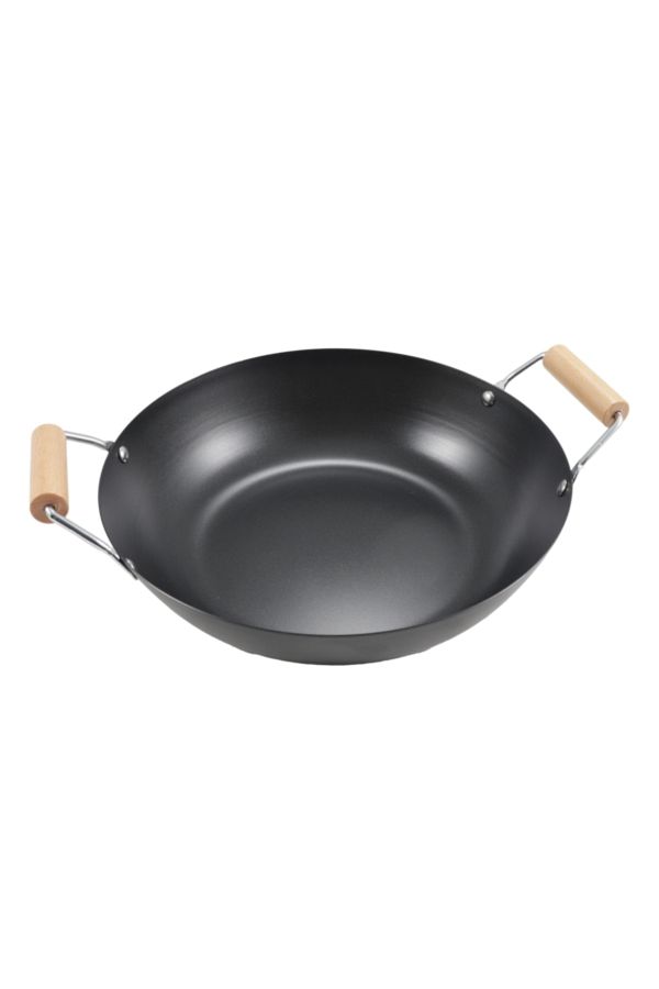 Parfait-Double Handle Wok with Wooden Handle 12inch 31812-HE 1