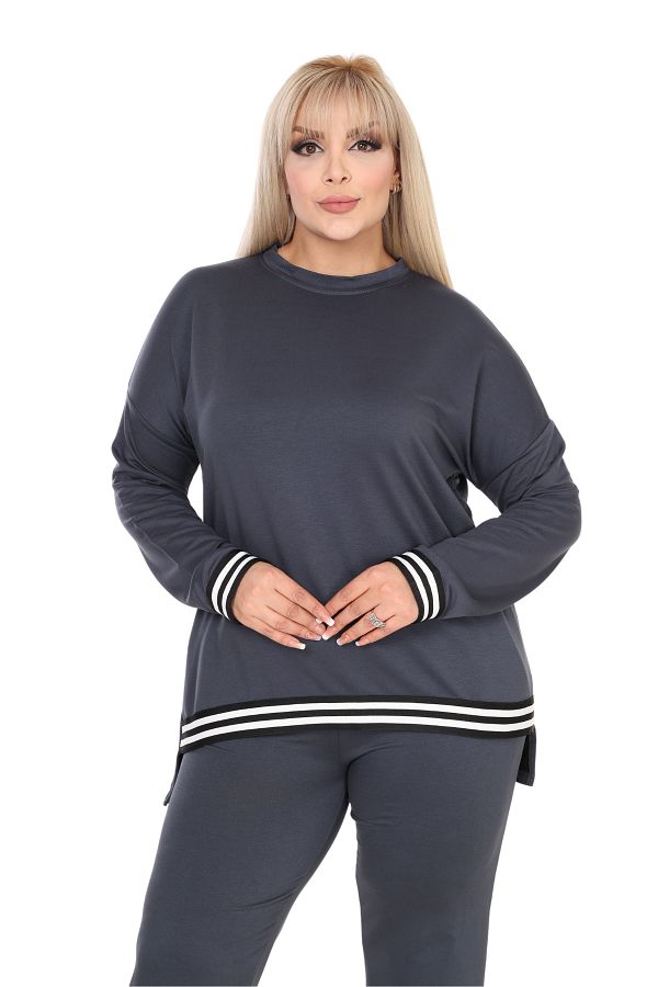 Plus size sweatsuit set outlet
