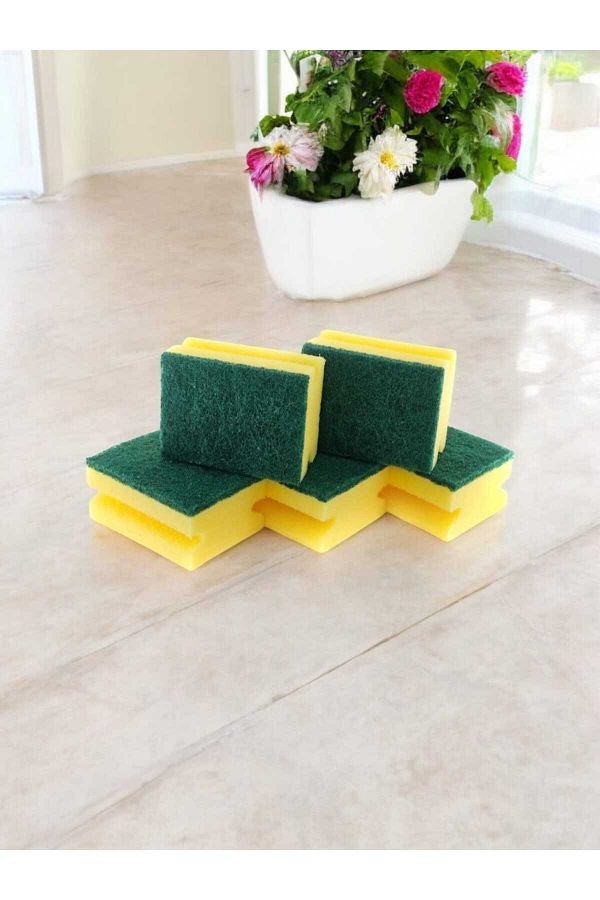 Montbell-Magic Yellow Sponge Set of 5 - Dish Sponge 1