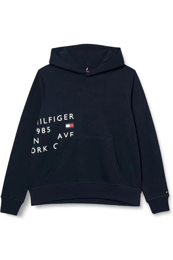 Tommy Hilfiger Unisex Logo Hooded Sweatshirt