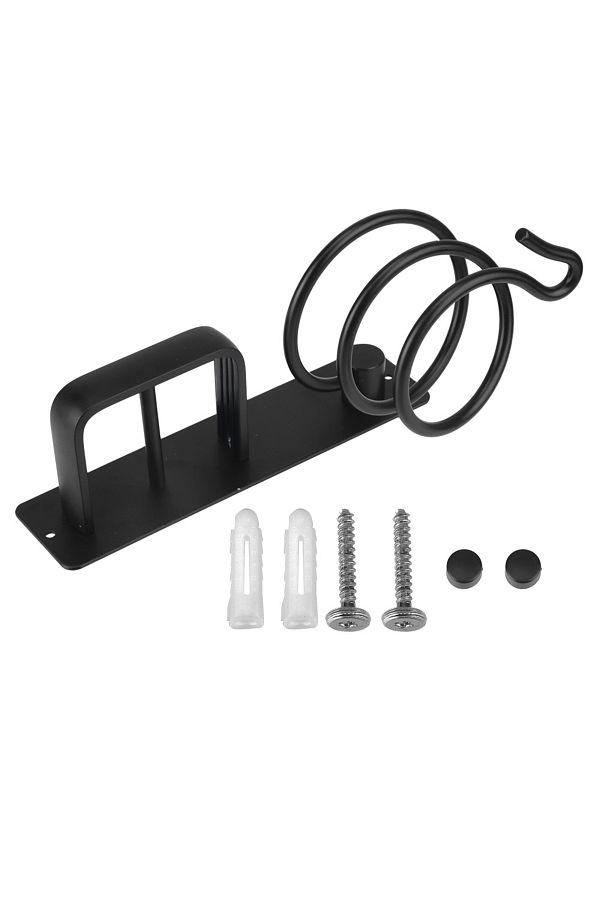 Choice-Wall Mounted Hair Straightener Holder Storage Rack Hair Dryer Holder Rack Organizer Bathroom Shel... 1