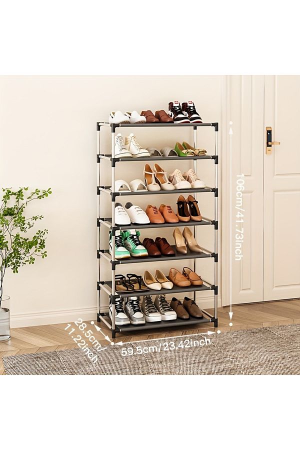 Choice Multi layer Shoe Rack Simple Shoe Storage Stand Floor standing Bedroom Indoor Shoe Organizer Larg. Trendyol