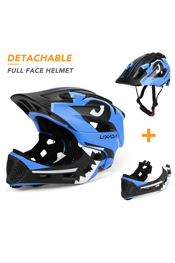 Choice Kids Detachable Full Face Helmet Children Sports Safety Helmet for Cycling Skateboarding Roller S. Trendyol