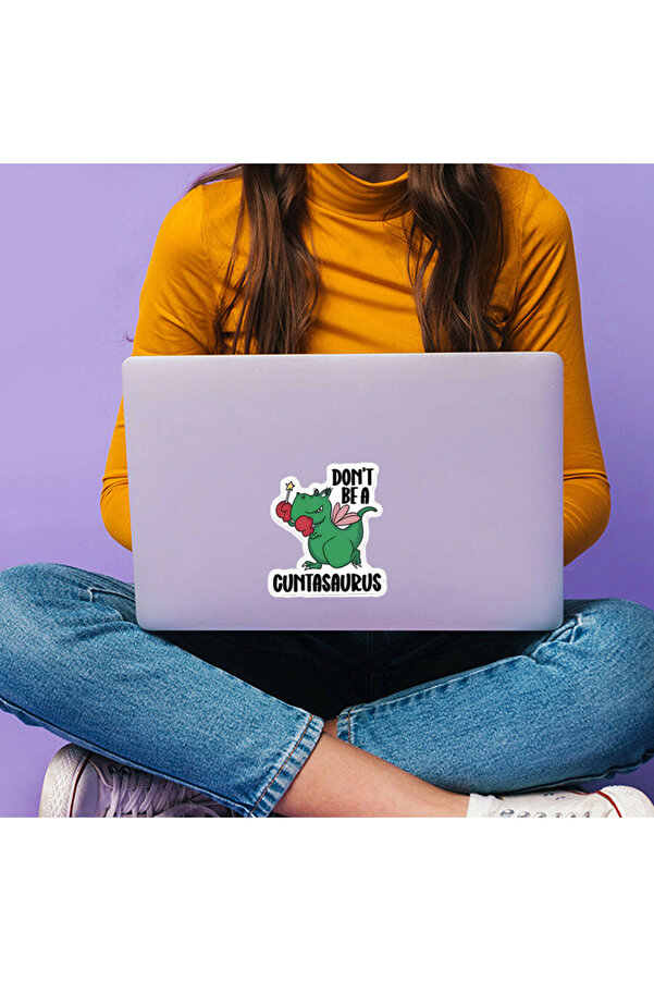 Don't Be A Cuntasaurus Sticker - 5 Inch Vinyl Decal For Cars, Laptops & Water Bottles