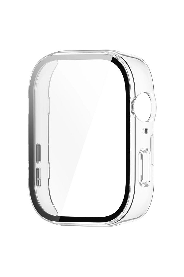 Choice Glass Case for Huawei Watch Fit 3 SmartWatch Screen Protector Hard PC Bumper Tempered Glass for Trendyol