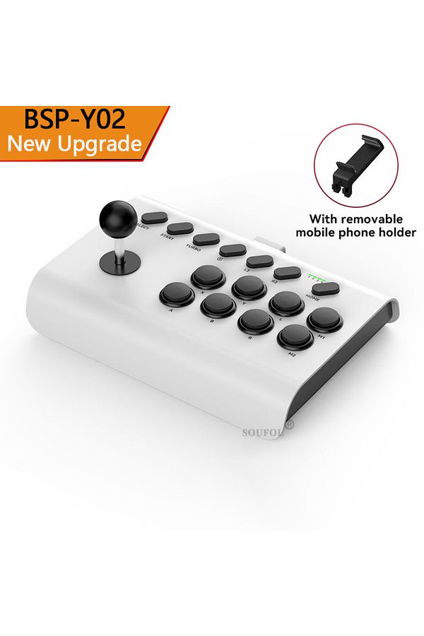 Choice-Y02 Wireless Arcade Games Control Rocker for PS4 Switch Console Controller PC TV Android iOS Phon... 1