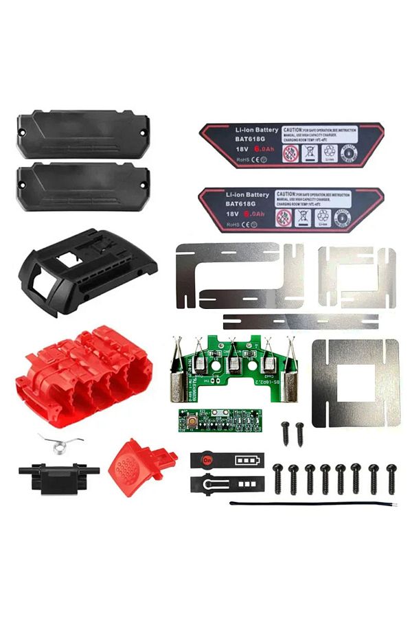 Choice-BAT618 Lithium Ion Battery Plastic Case Box Shell PCB Protection Circuit Board For Bosch 18V Li-i... 1