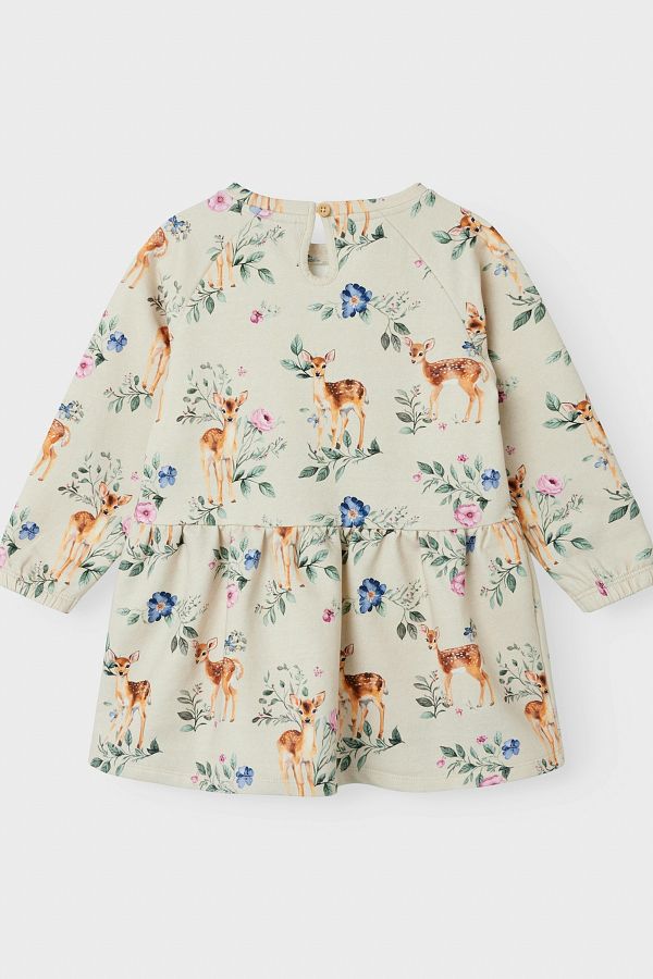 Name it-Nmfojette Sweat Dress - Bru Model 1