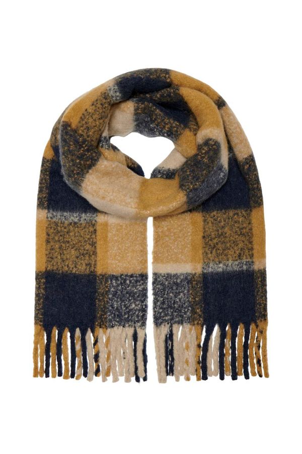 Only Carmakoma-Cardanna Soft Check Schal CC – bequemer Schnitt 1