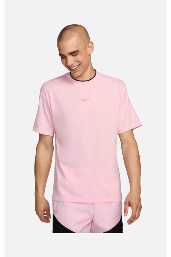 Nike Sportswear Swoosh Air Loost Fit Short Sleeve Pink Men s T Shirt Trendyol