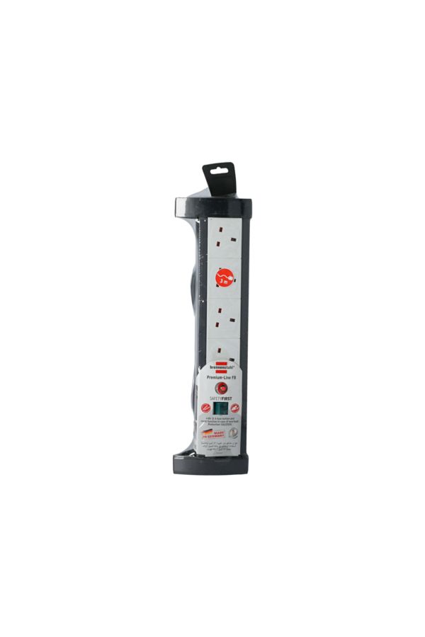 Brennenstuhl-4-Socket Extension Cord 3m 1