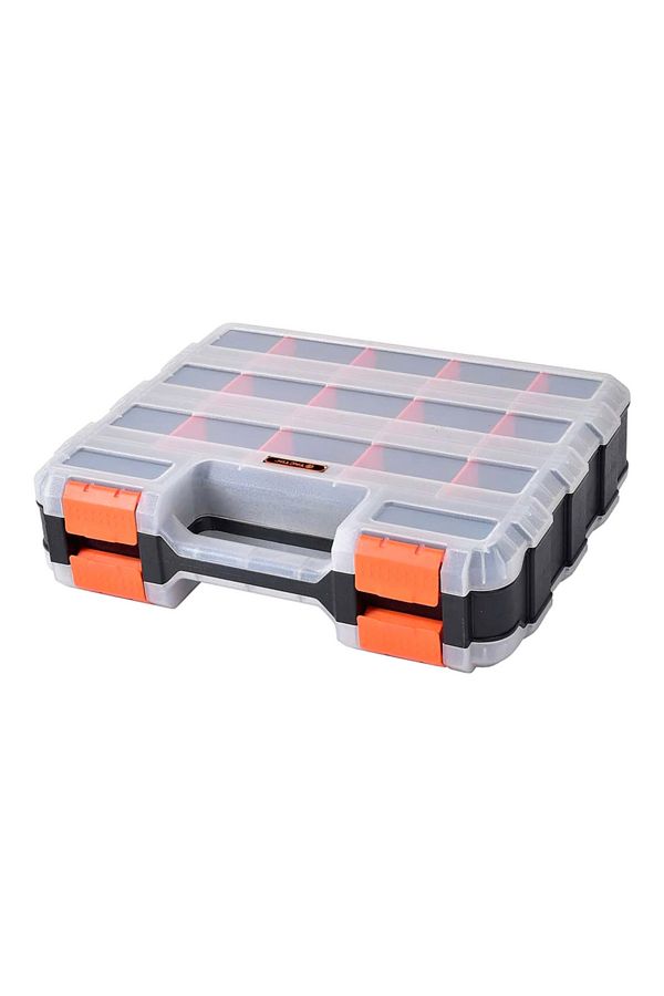 Tactix-15-Compartment Dual Side Tool Box with Removable Dividers 1