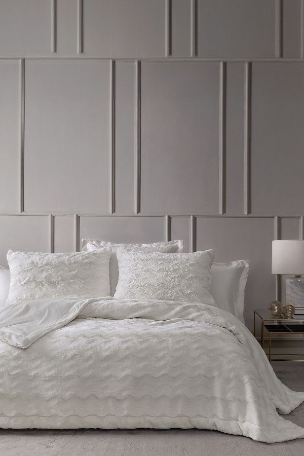 Yataş-Liza Double Bedspread Set - Champagne 1