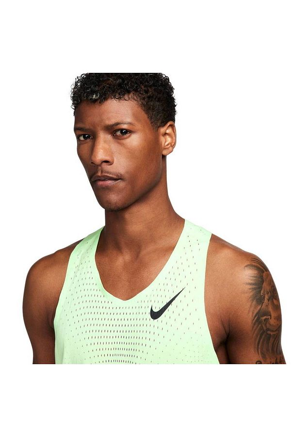 Nike Men s Green Running Tank Dri Fit Adv Aeroswift Fn4231 376 Trendyol