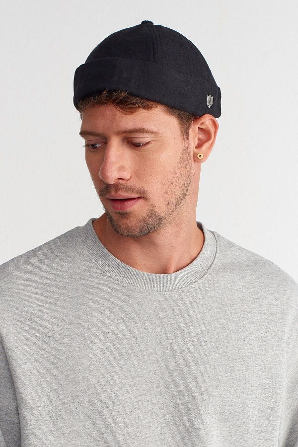 Wool docker cap on sale