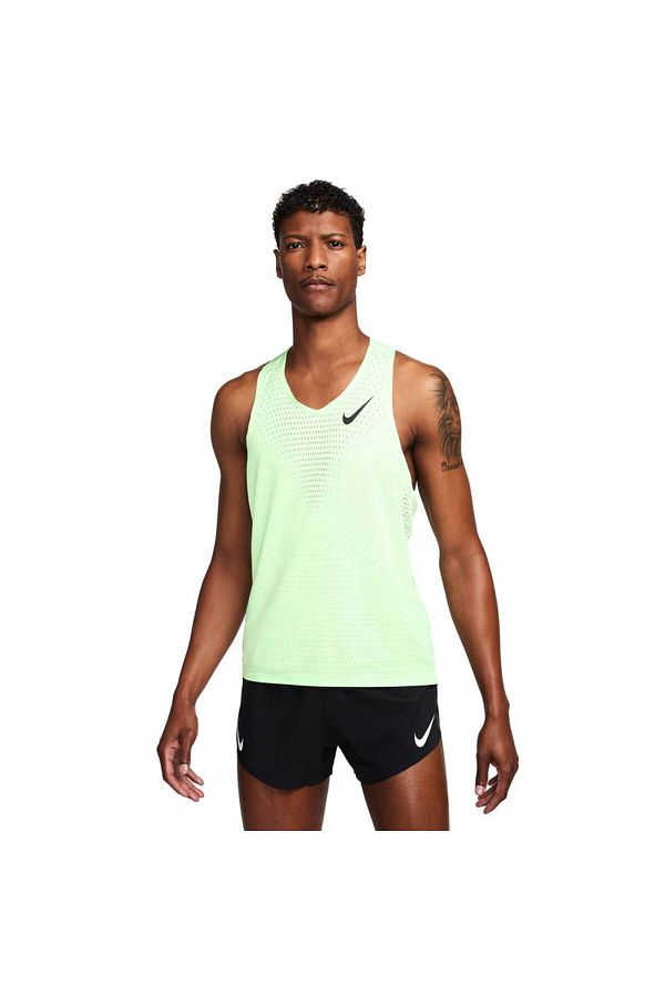 Nike Men s Green Running Tank Dri Fit Adv Aeroswift Fn4231 376 Trendyol
