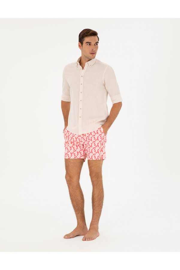 Pierre Cardin Pink Swim Shorts 50289010-Vr186