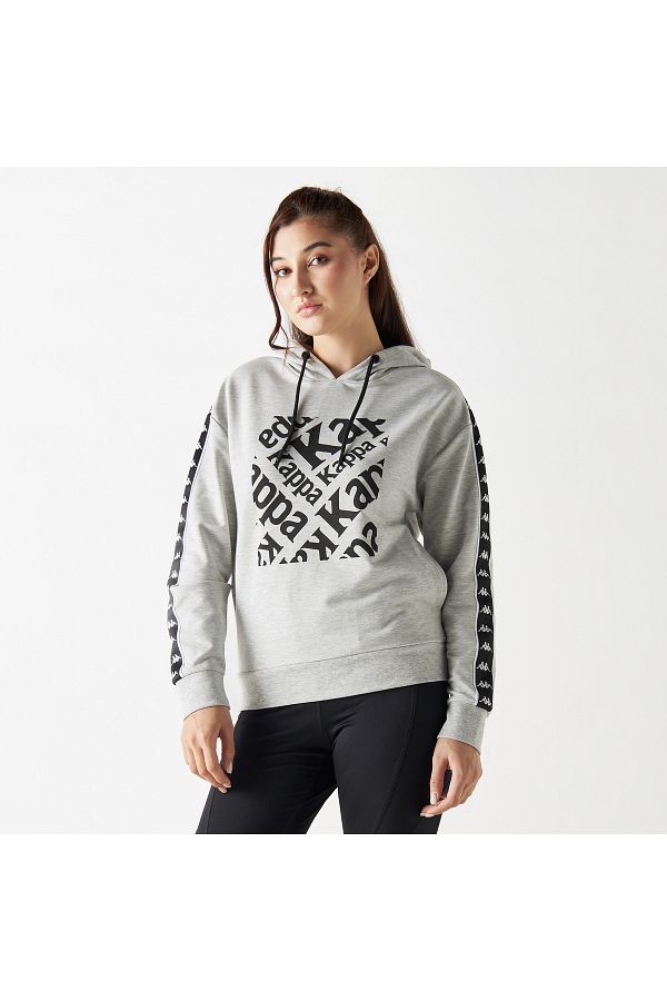 Kappa tape hoodie clearance