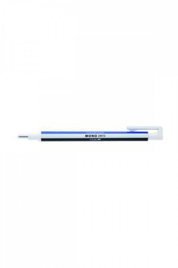 Tombow-Mono Zero 2.3 Mm Round Tip Pencil Eraser Striped 1