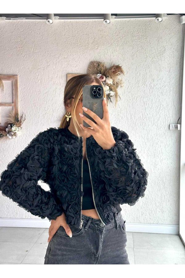 Rose bomber jacket outlet