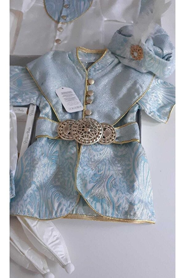 biyan collection Erkek Bebek Mevlütlük Şehzade Sünnetlik Mevlüt Sünnet Kıyafeti Erkek Çocuk Hediye Bebek Hediyelik