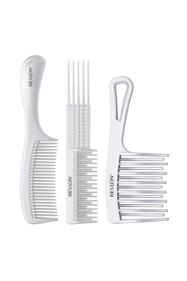 Revlon-P&S Long Hair Styling Combs 3Pcs - Rv2986Uke 1