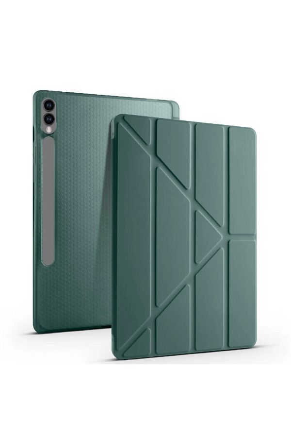 Redclick-Galaxy Tab S10 Plus Case Redclick Tri Folding Case with Pen Compartment and Stand 1