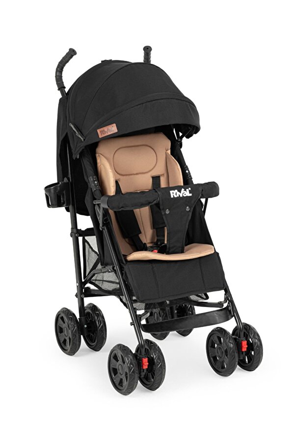 Rival Tam Yatar Sweet Baston Bebek Arabası (SİYAH)