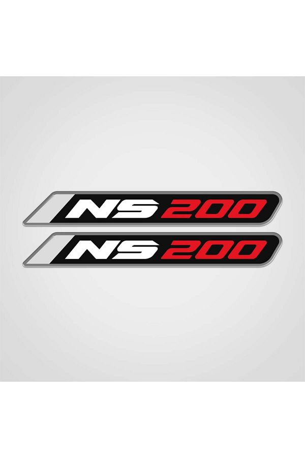 Redline Grafik-Pulsar Ns 200 3d Sticker Paste 2 Pieces 1