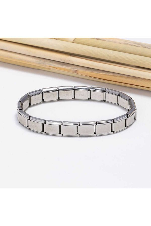 Yellow Rise Unwritten Stainless Steel Italian Charm Bracelet Trendyol
