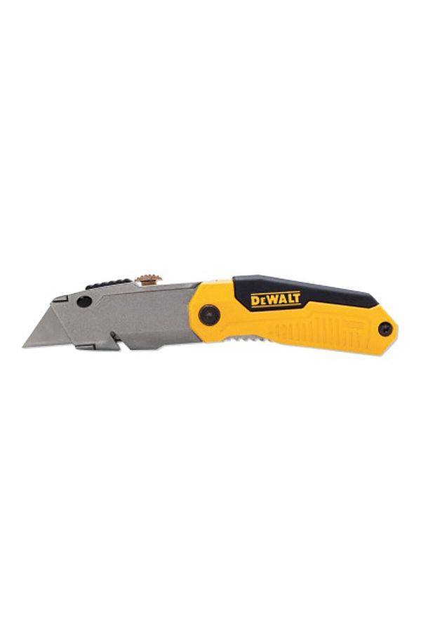 Dewalt-Folding Retractable Utility Knife with Blades 1