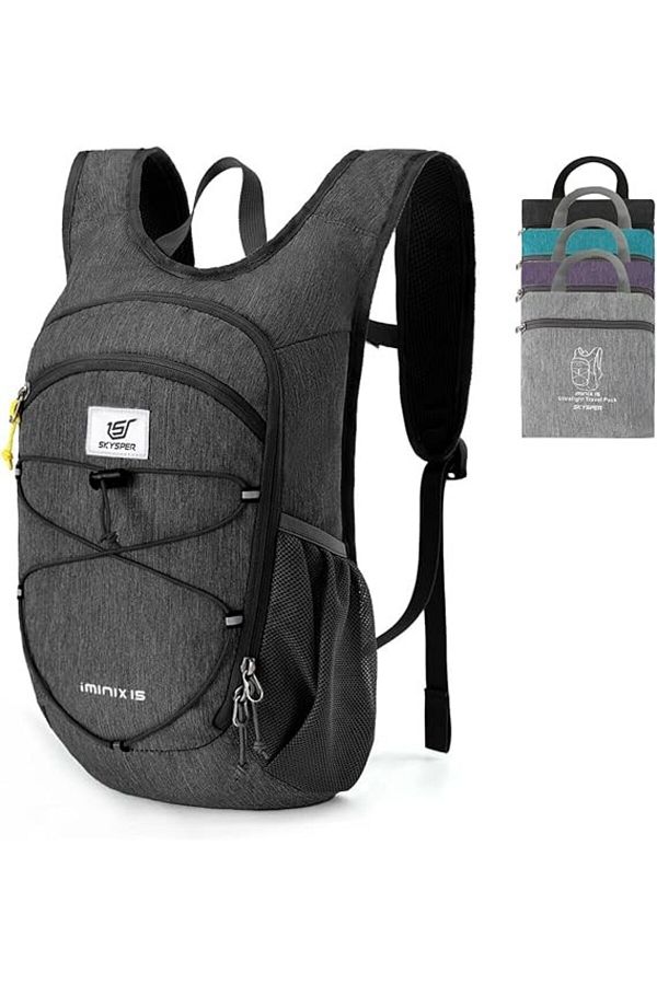 SKYSPER 15L Lightweight Folding Backpack Ideal Bag for Hiking with Chest Strap Trendyol