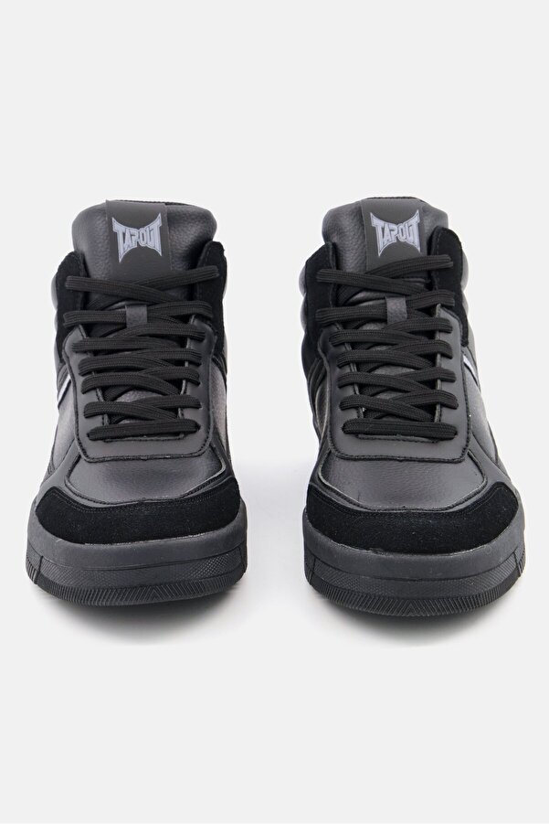 Tapout Men Lace Up Casual Shoes, Black- Trendyol