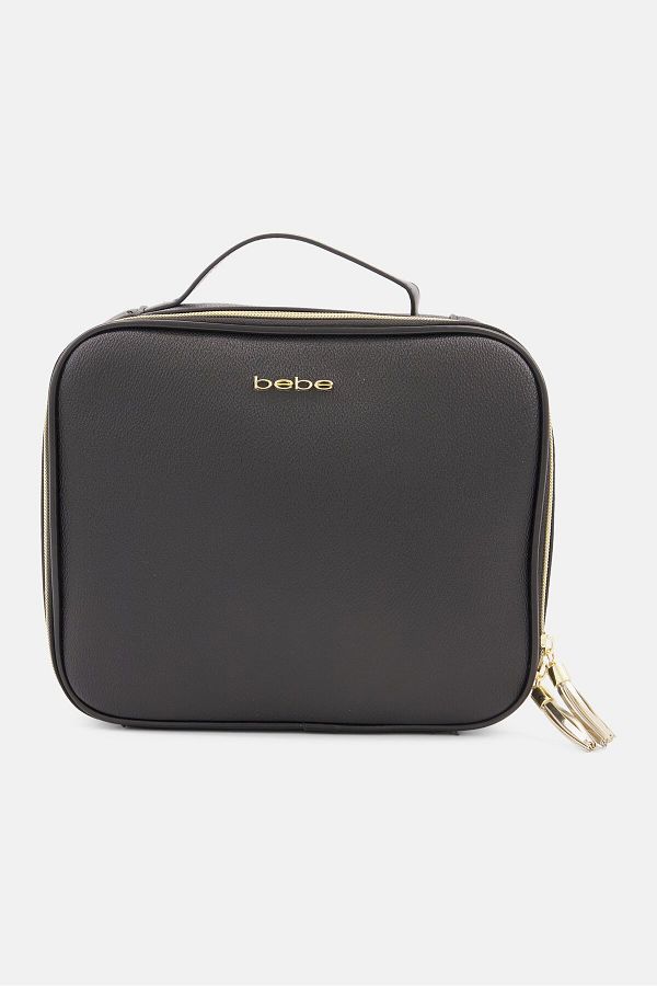 Bebe Women Brand Logo Cosmetic Bag 21 H x26 L x 9 W cm Black Trendyol