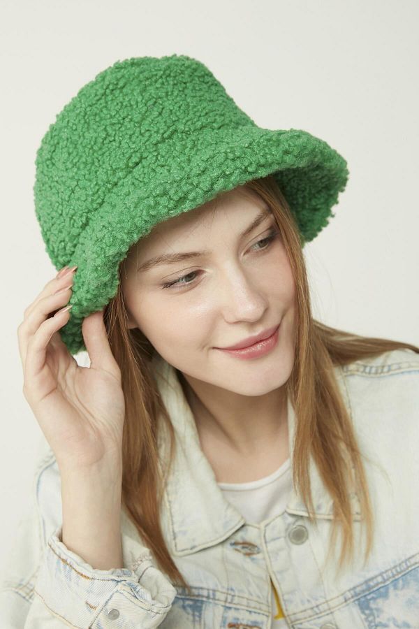 BALIENTE Benetton Green Bucket Hat Trendyol