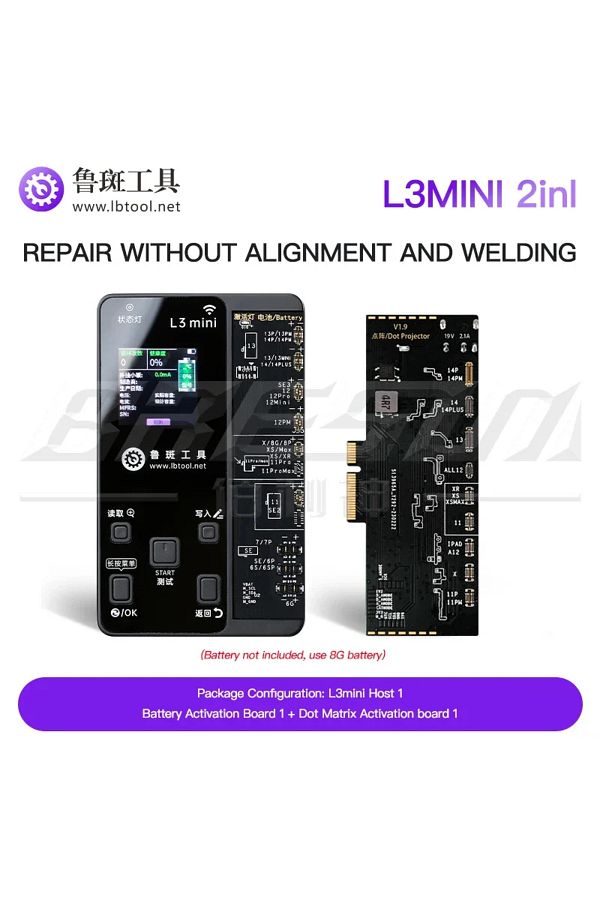 Choice-Luban L3Mini Smart Programmer is suitable for iPhone X/XS/XR 11 12 13 14 Pro Max Face ID Repair b... 1