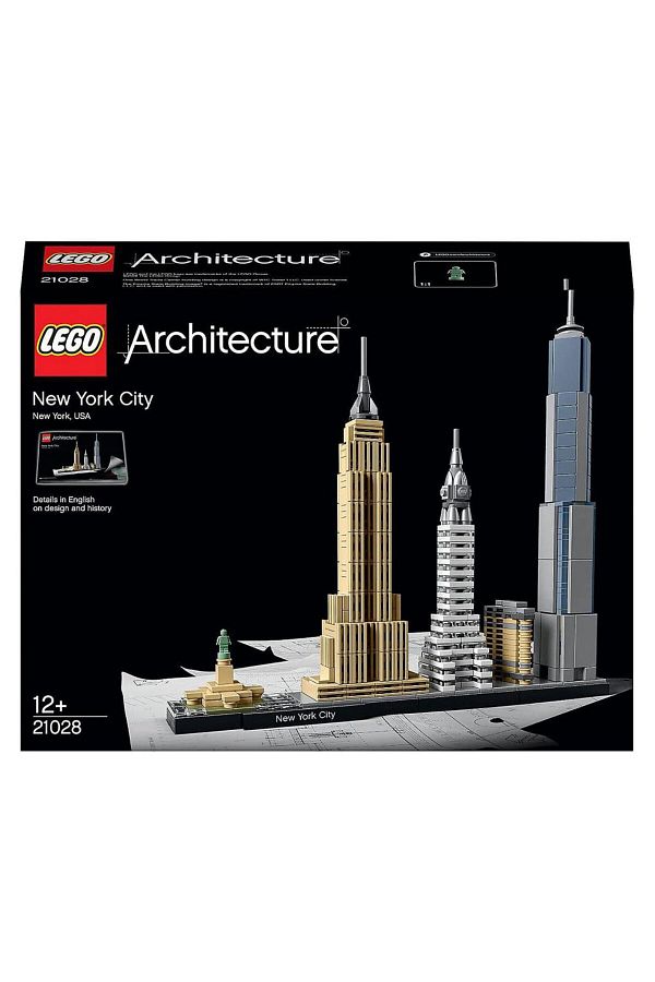 LEGO-® Architecture New York City 21028 - مجموعة بناء قابلة للتجميع للبالغين (598 قطعة) 1