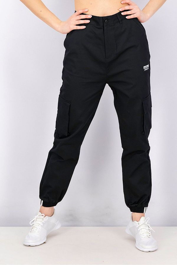 adidas Women Belt Loop Cargo Pants Black Trendyol