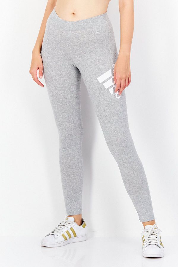 Heather grey adidas leggings clearance