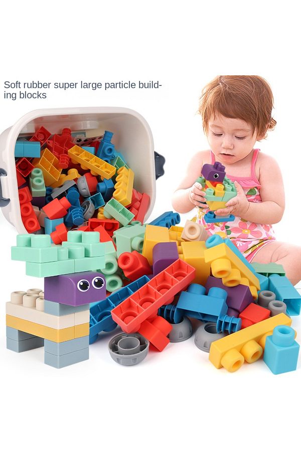 Large rubber building blocks discount