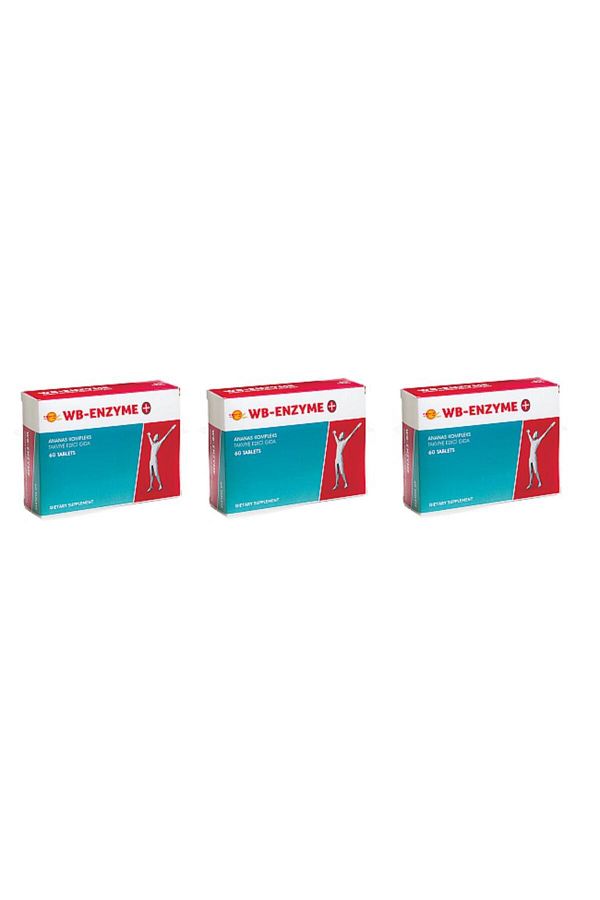 Force Nutrition-Wb-enzyme (ANANAS) Complex 60 Tablet 3 Boxes 1