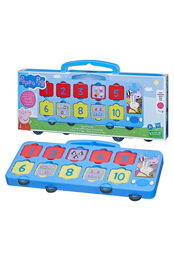 Peppa Pig-school Bus F6411 - learning With 1